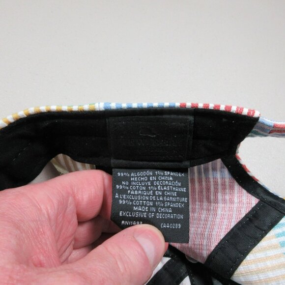 New Era mens colorful striped seersucker Pittsburgh Penguins NHL hat NWT - Picture 9 of 9